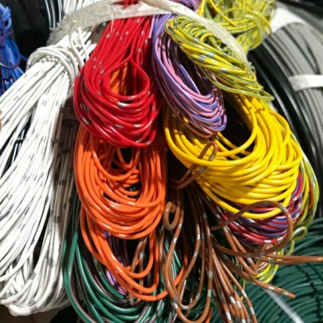 Dây điện mềm 0,3 của nhật cuộn 100m