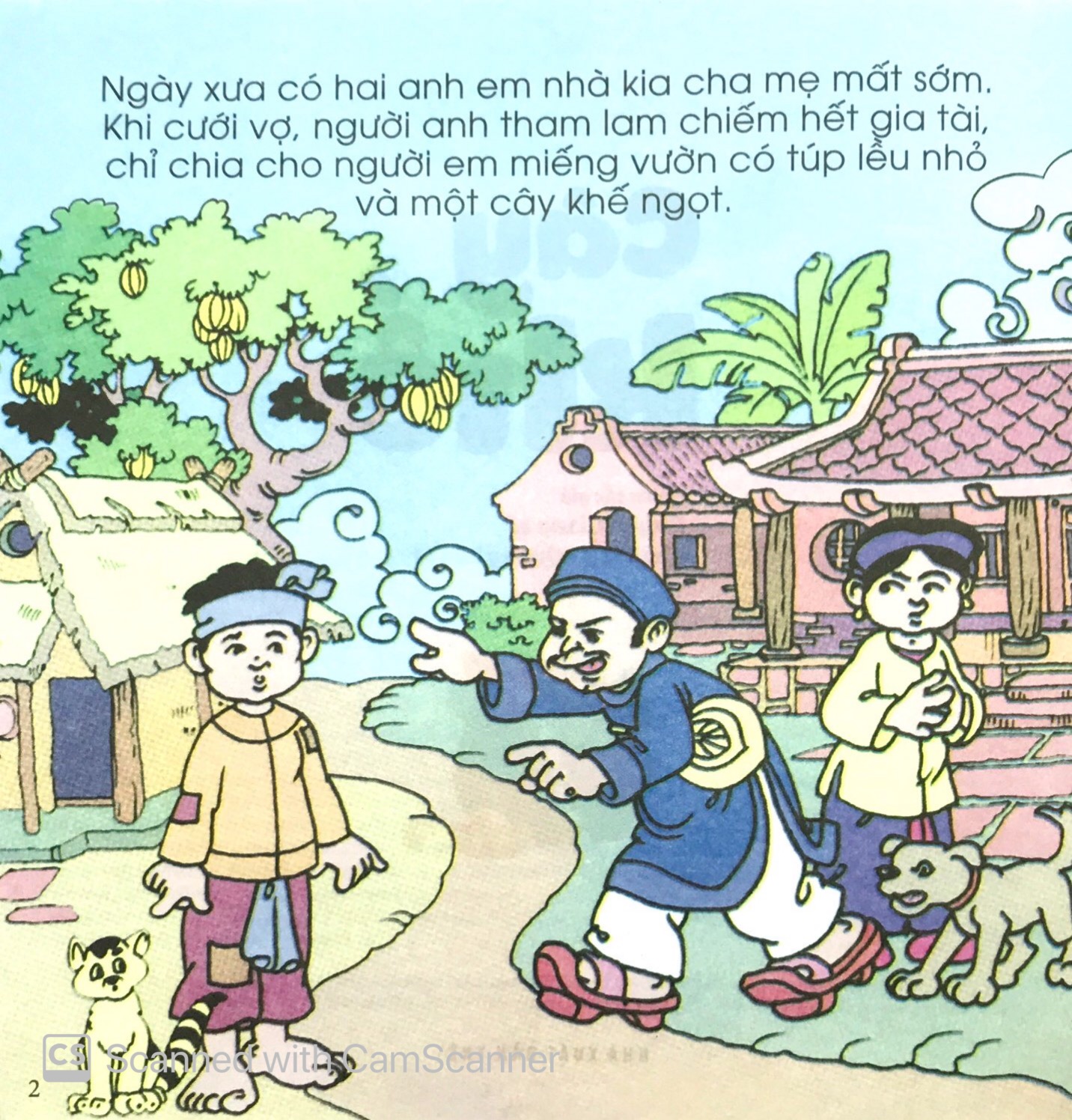 Bé Tập Kể Chuyện - Cây Khế