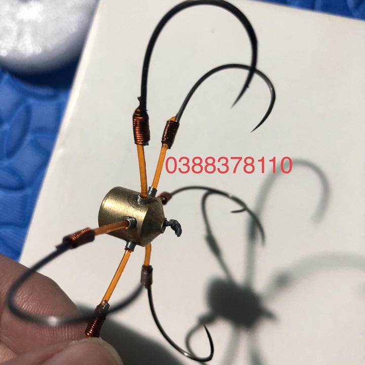 Lưỡi Câu Cá, Lưỡi Lục Chì Đồng, Chì Đúc Đồng