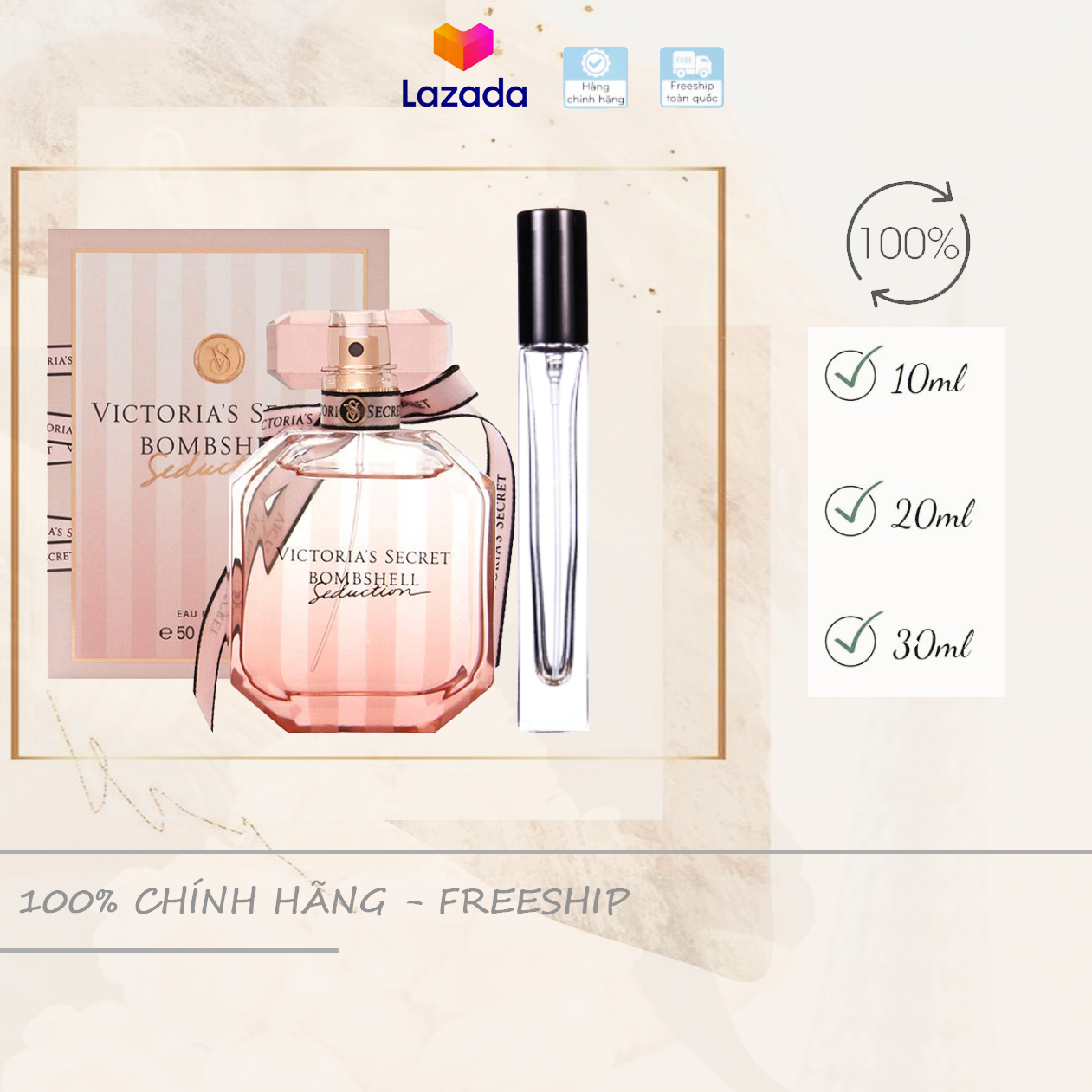 [Chiết 10-20-30ml] Victoria's Secret Bombshell Seduction EDP