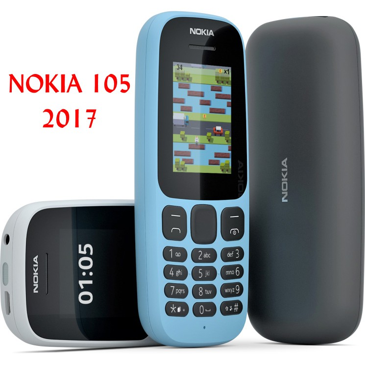 ĐIỆN THOẠI NOKIA 105 (2017) 2 SIM ZIN CHÍNH HÃNG