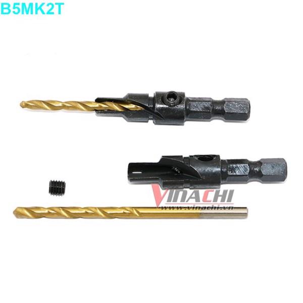 Bộ 5 mũi khoan 2 tầng