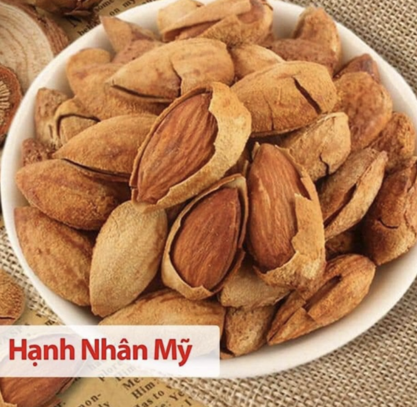 Hạnh nhân rang bơ