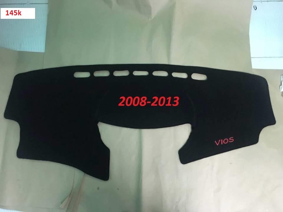 Thảm chống nắng taplo vios chất liệu nỉ  ( 2008 - 2013 )