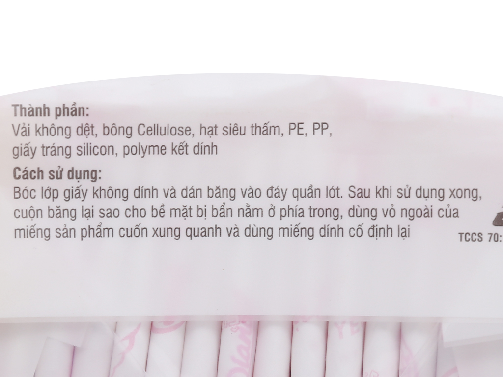 BVS Diana Sensi Siêu Mỏng Cánh Gói 20 Miếng