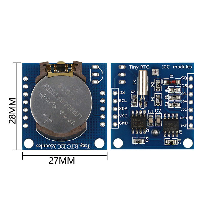 Module DS1307 + 24C32 (RTC / I2C)