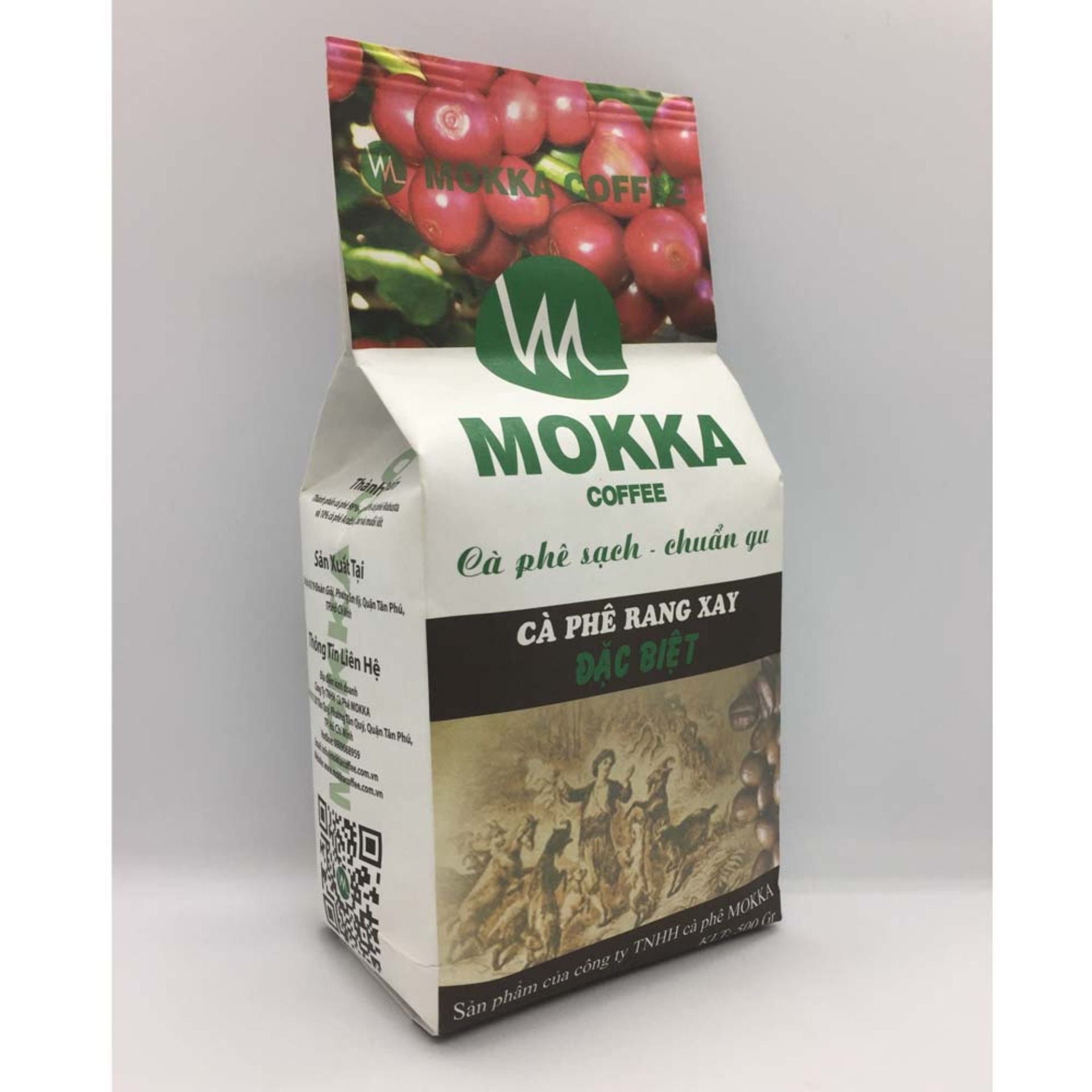1Kg ( 2 Gói) Cà phê rang xay MOKKA đặc biệt