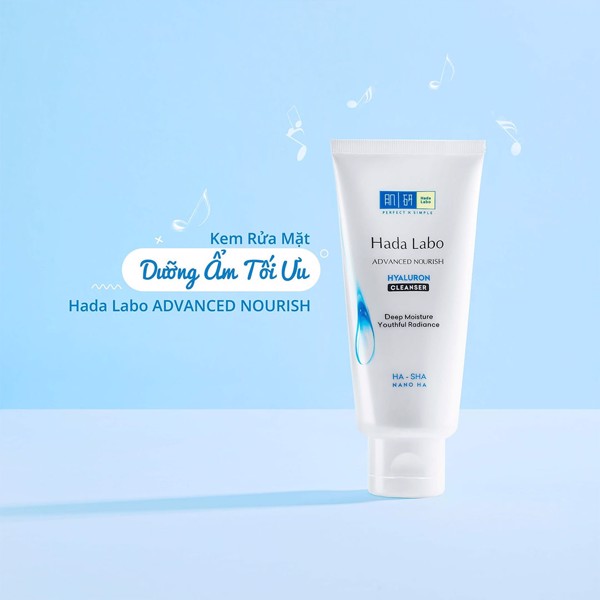 Sữa rửa mặt Hada Labo Advanced Nourish 80g [Coco Shop]