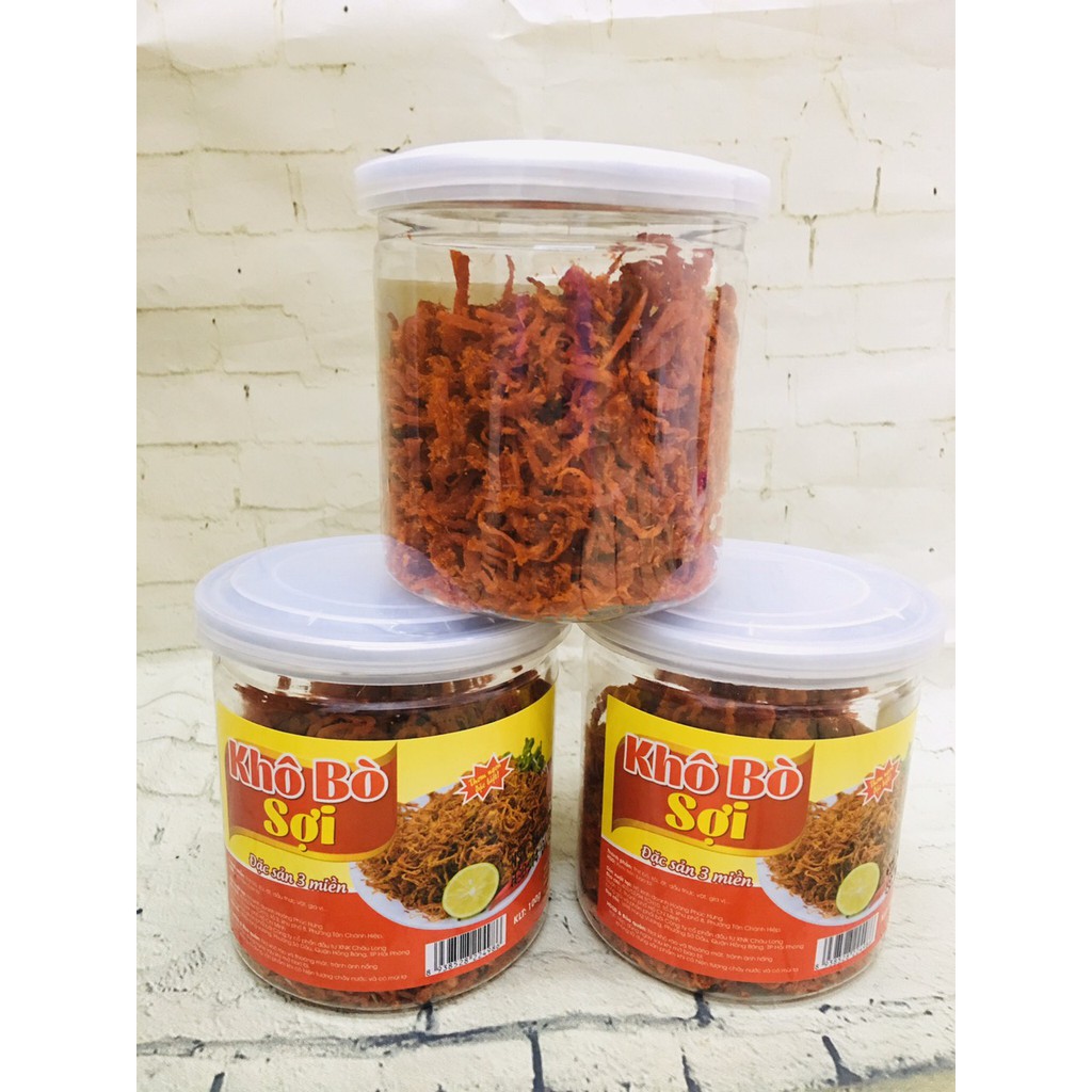 Khô Bò Sợi Dài Trai Đẹp 150G
