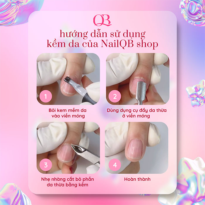 [HCM]Kềm nhặt da (dụng cụ cắt da) cho nail (kềm xám) đầu bán nguyệt