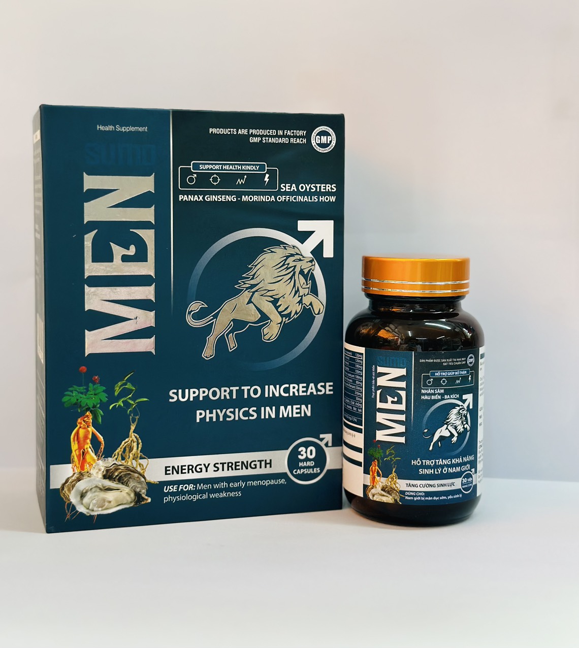 Viên uống tăng cường sinh lý nam giới tinh chất hàu tráng dương bổ thận SUMO MEN HỘP 30 VIÊN - ÚC CHÂU PHARMACY