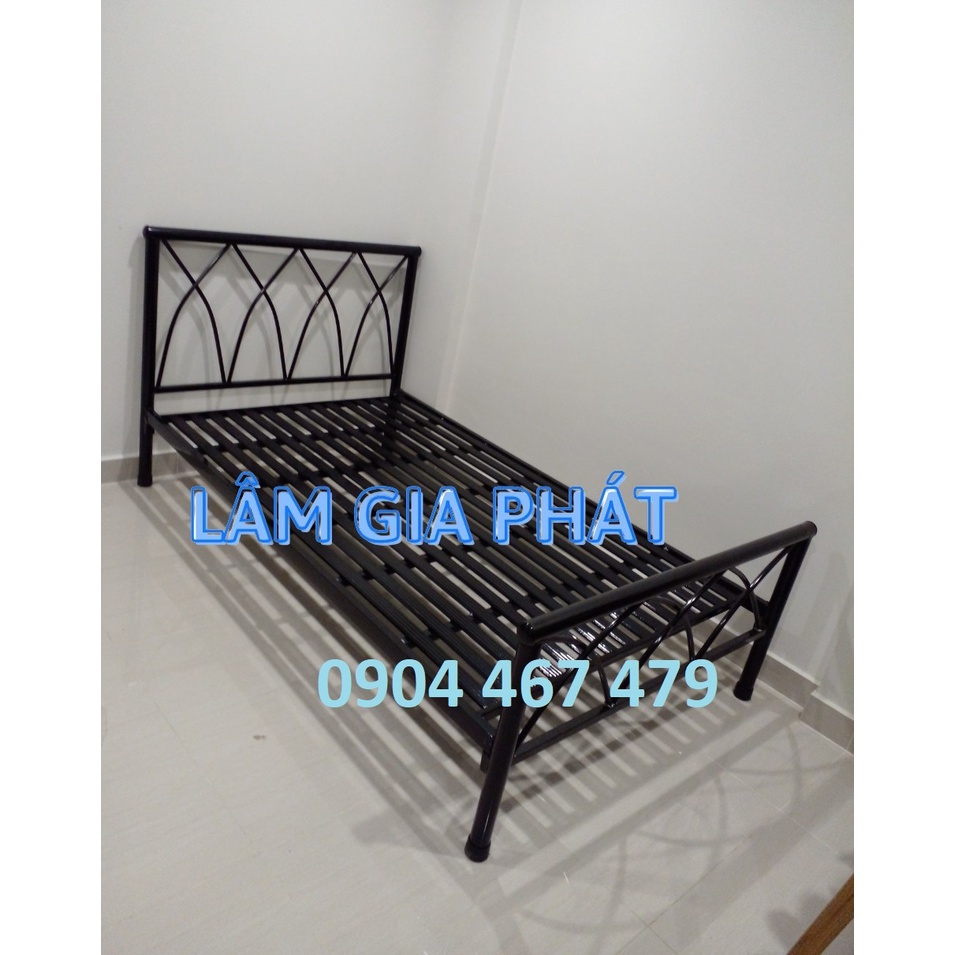 Giường Sắt Giá Rẻ Nhất Ngang 1M