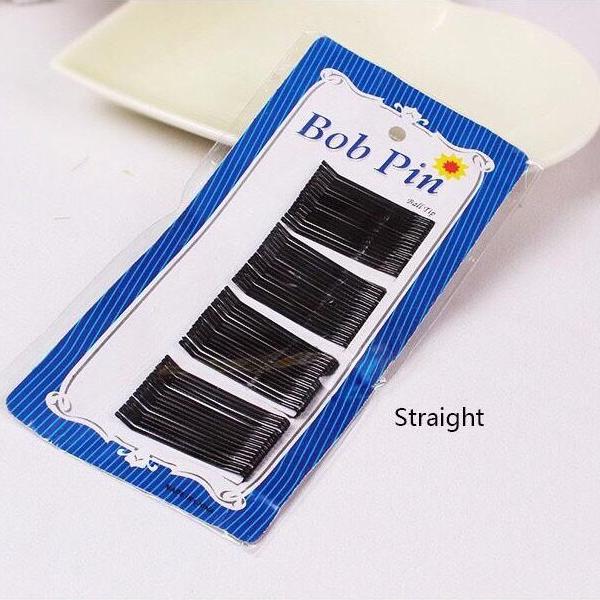 [HCM]Vỉ 36 Kẹp Tâm - Kẹp Xỉa ( Màu Đen )