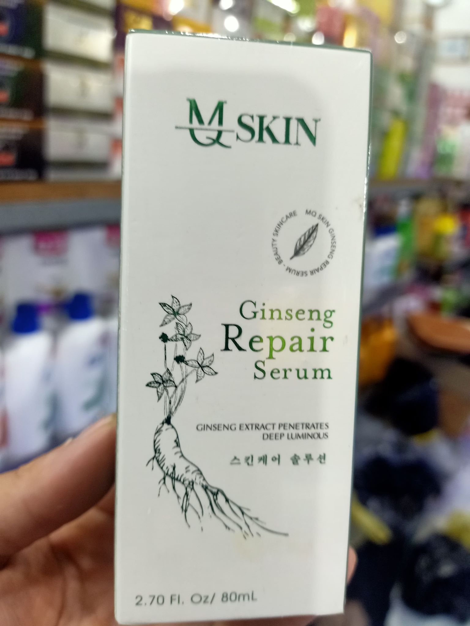 SERUM TÁI TẠO DA NHÂN SÂM MQ SKIN