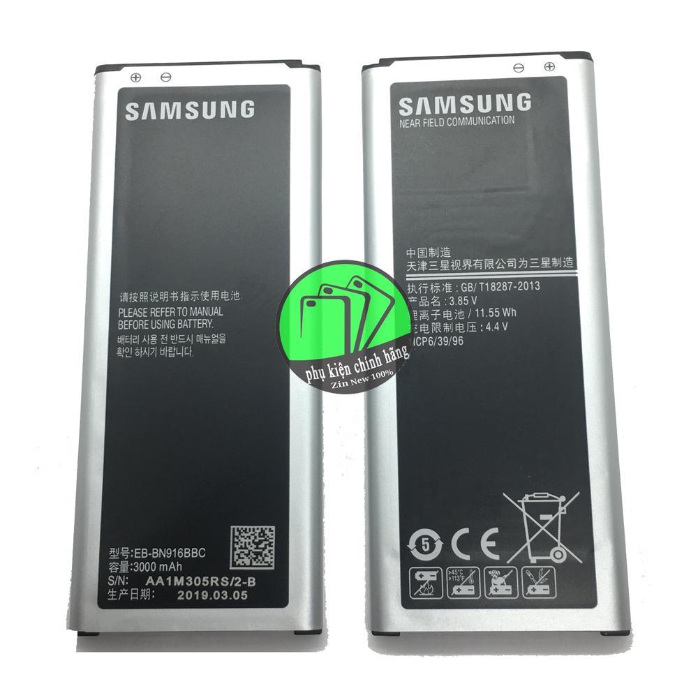 Pin SAMSUNG Note 4 (N916) 2 sim, 3000mAh - Đúng Chất lượng - BH 1 năm