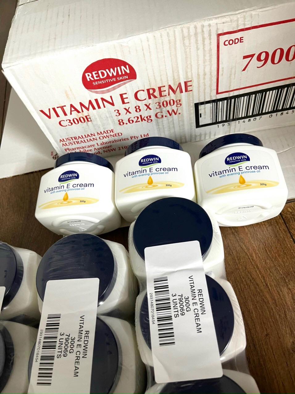 Kem dưỡng da Redwin Vitamin E 300g