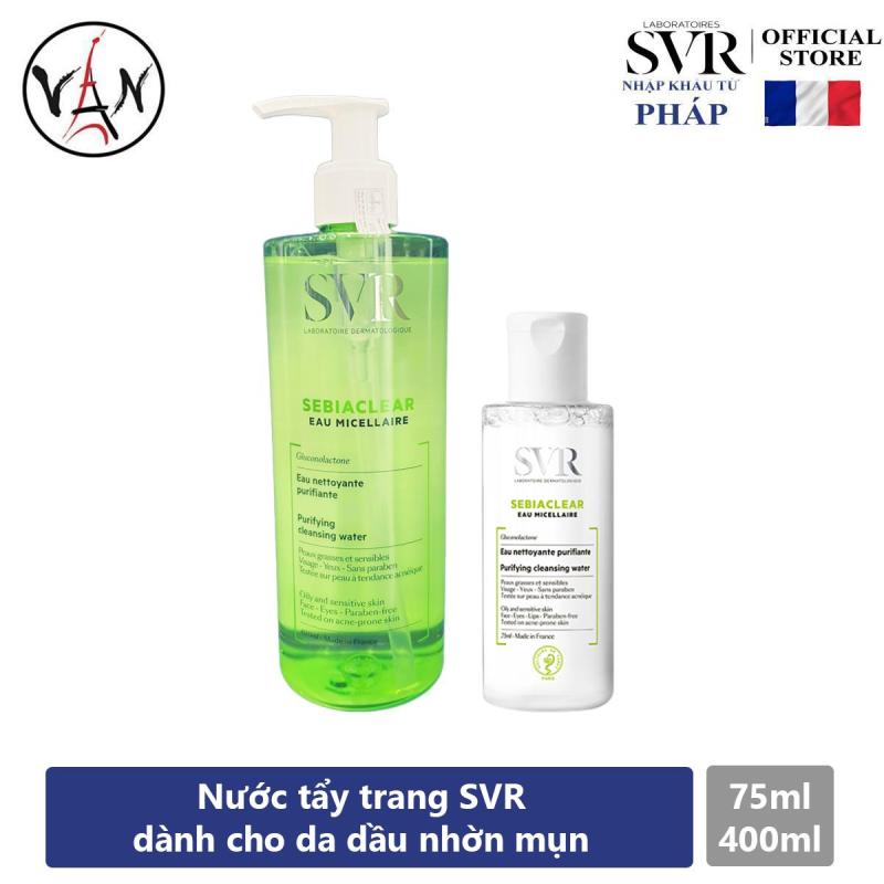 Nước Tẩy Trang Làm Giảm Mụn SVR Sebiaclear Eau Micellaire nhập khẩu