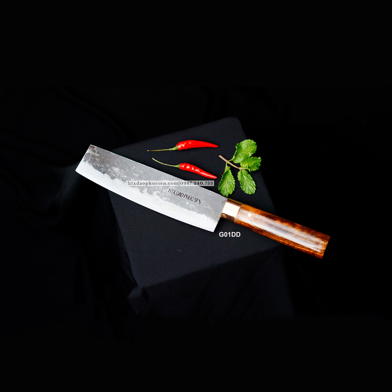 Dao thái gọt nhỏ nhíp xe 18cm G01DD