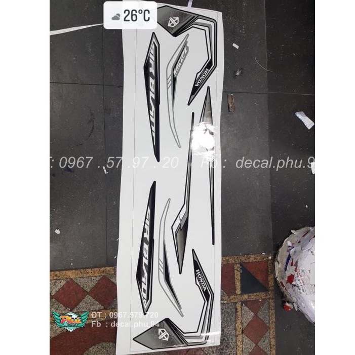 Tem rời Ari Blade Rời Xám đen 2016 (X)