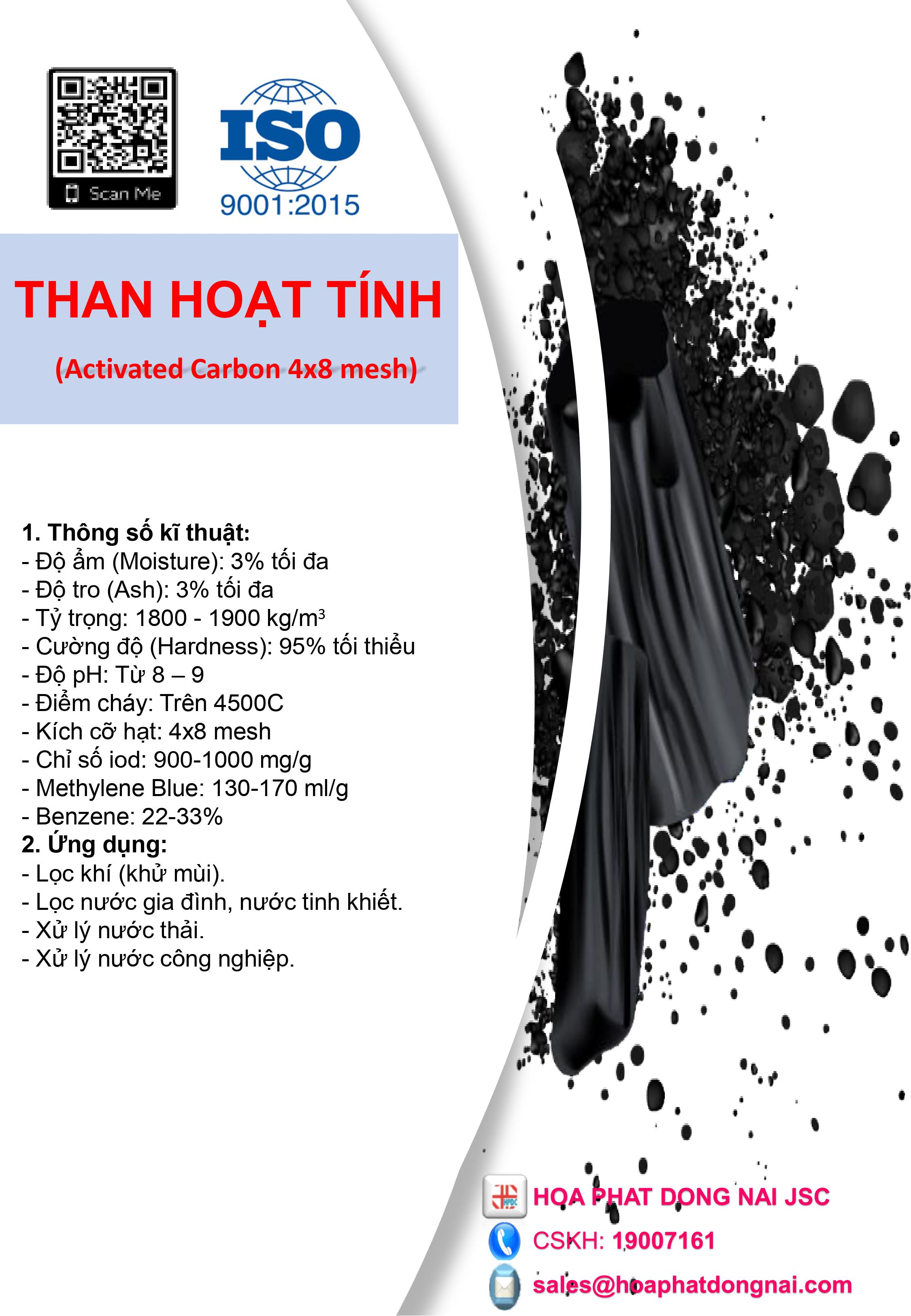Than hoạt tính lọc nước [1kg]