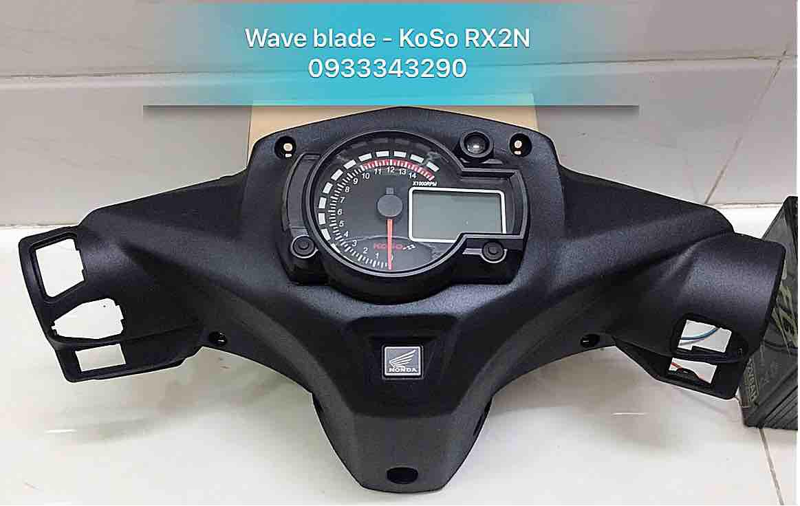 trọn Bộ Bợ Cổ Wave Blade Chế Đồng Hồ KoSo RX2N