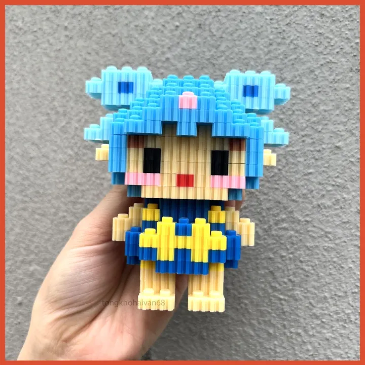Xả[Tặng quà] Mô Hình Lắp Ráp 12 Cung Hoàng Đạo 3D Mini Siêu Cute
