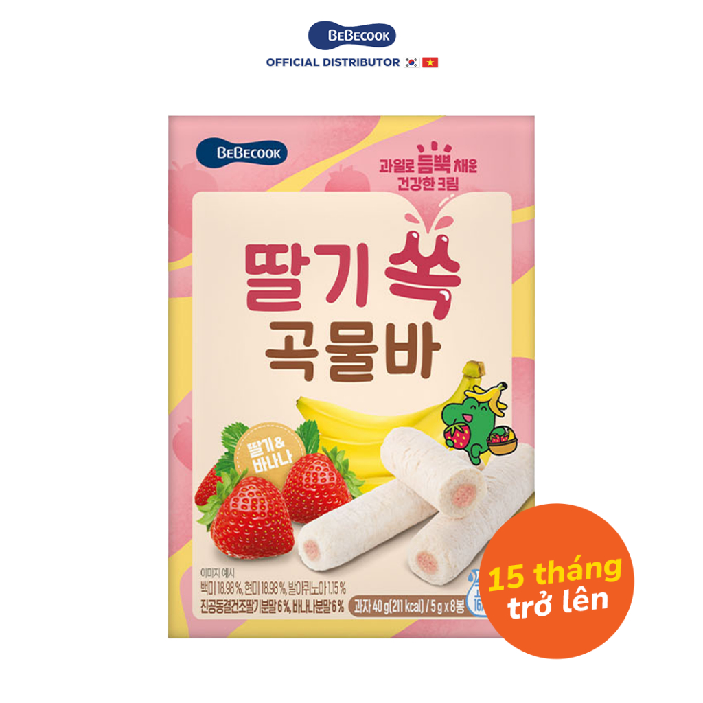 Bánh cuộn ngũ cốc Bebecook