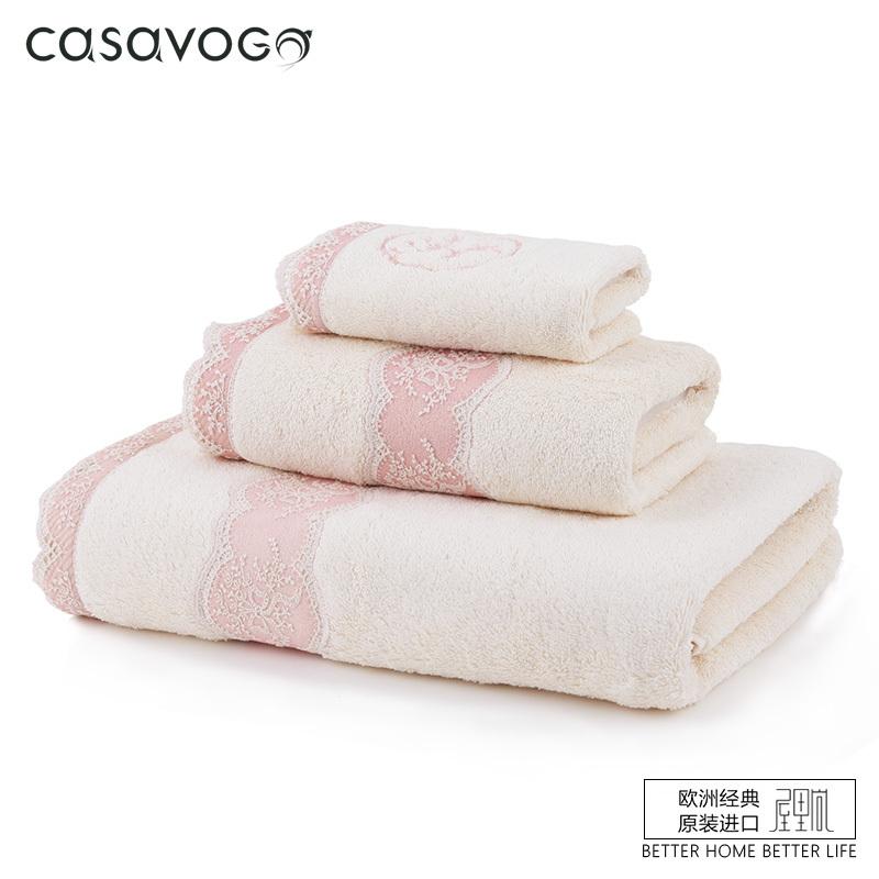 Thổ Nhĩ Kỳ Nguyên Đai Nguyên Kiện Hàng Nhập Khẩu 100% Cotton Khăn Mặt Người Lớn Khăn Tắm Ren Cotton Chất Lượng Cao Mạnh Mẽ Hút Nước Dày Khăn Mặt Tại Chỗ