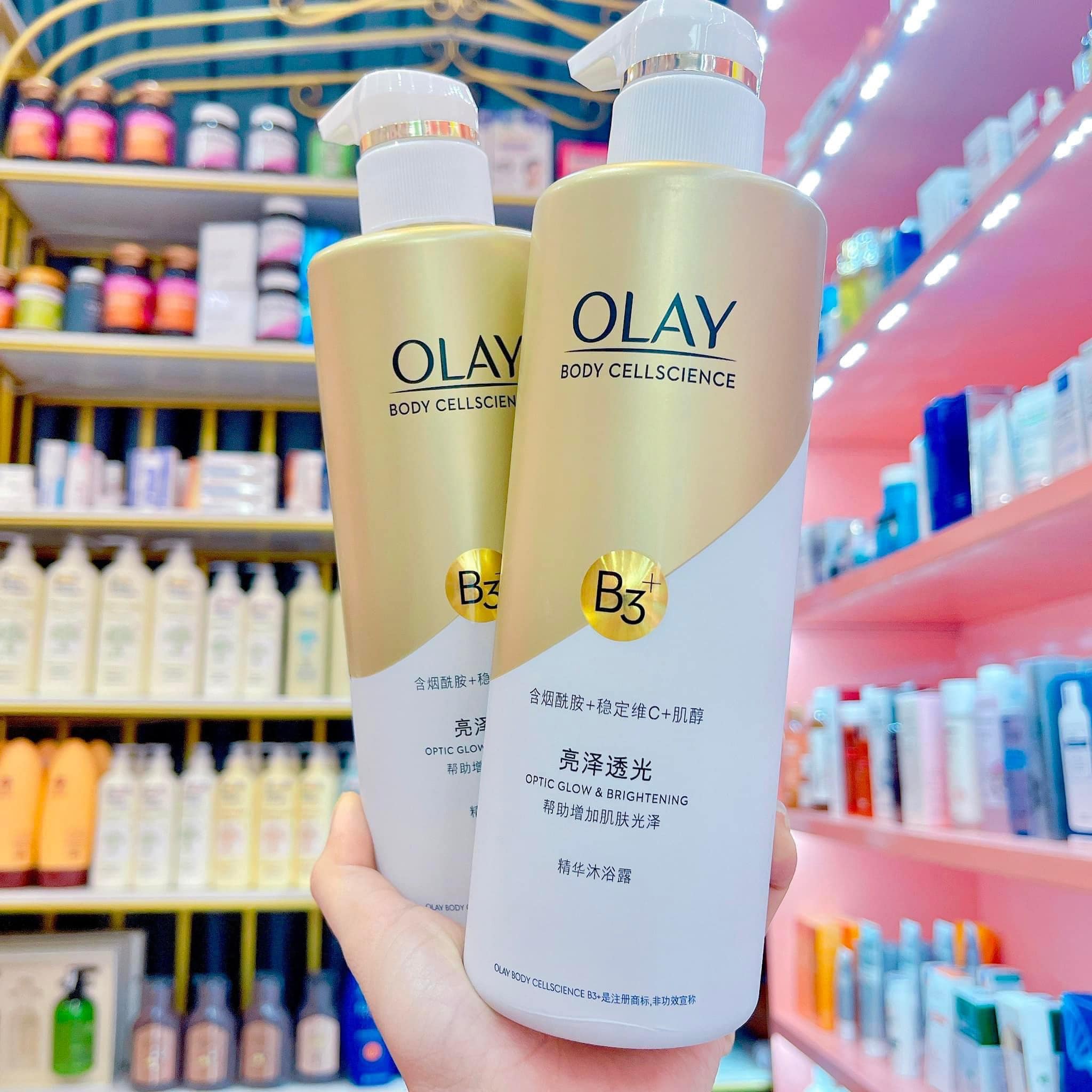 Sữa Tắm Olay B3+ Vitamin C Mẫu Mới (Bản Trung) - 500ml