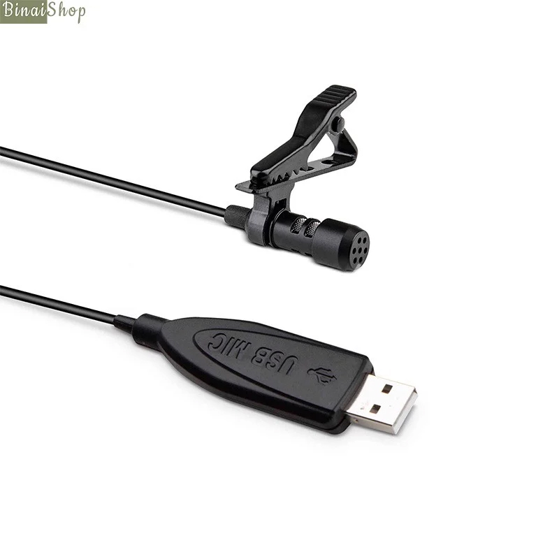 Micro cài áo USB cho PC, Laptop Koolsound Lavalier