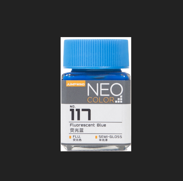SƠN MÔ HÌNH JUMPWIND - NEO COLOR MÀU PHẢN QUANG (111~118)