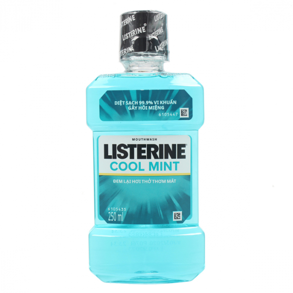 (Quà tặng không bán) Nước súc miệng Listerine 250ml giá rẻ