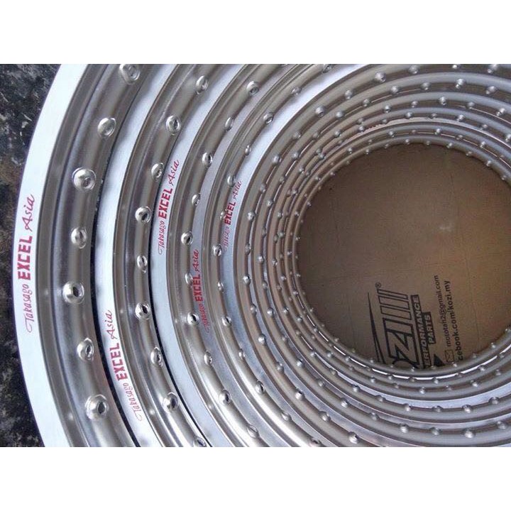 Niềng nhôm Excel 1.4-1.6, sản phẩm tốt, chất lượng cao, cam kết như hình, độ bền cao, xin vui lòng inbox shop để được tư vấn thêm về thông tin