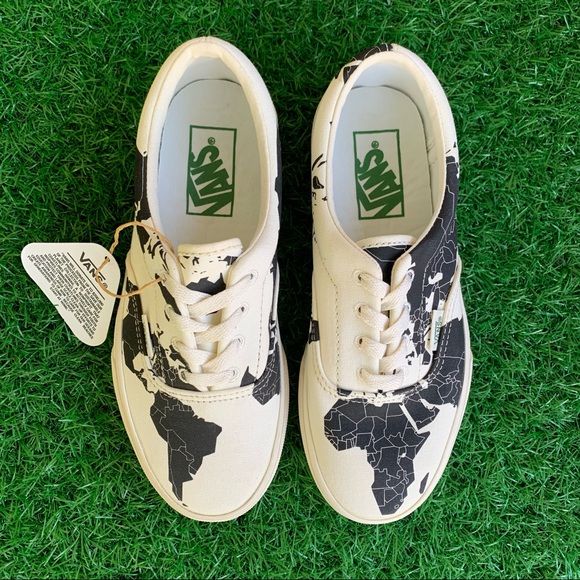 GIÀY VANS ERA SAVE OUR PLANET WHITE BLACK