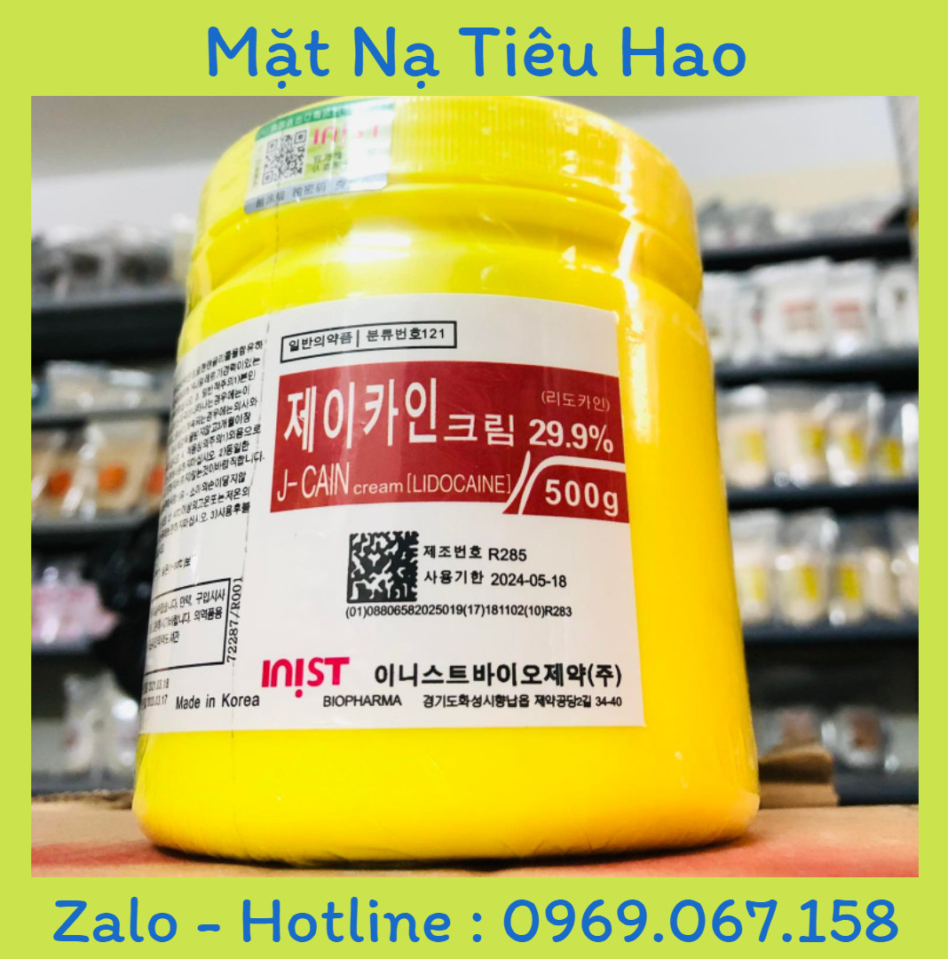 Kem ủ tê 29.9 chuyên dụng trong Spa - Phun xăm nghệ thuật