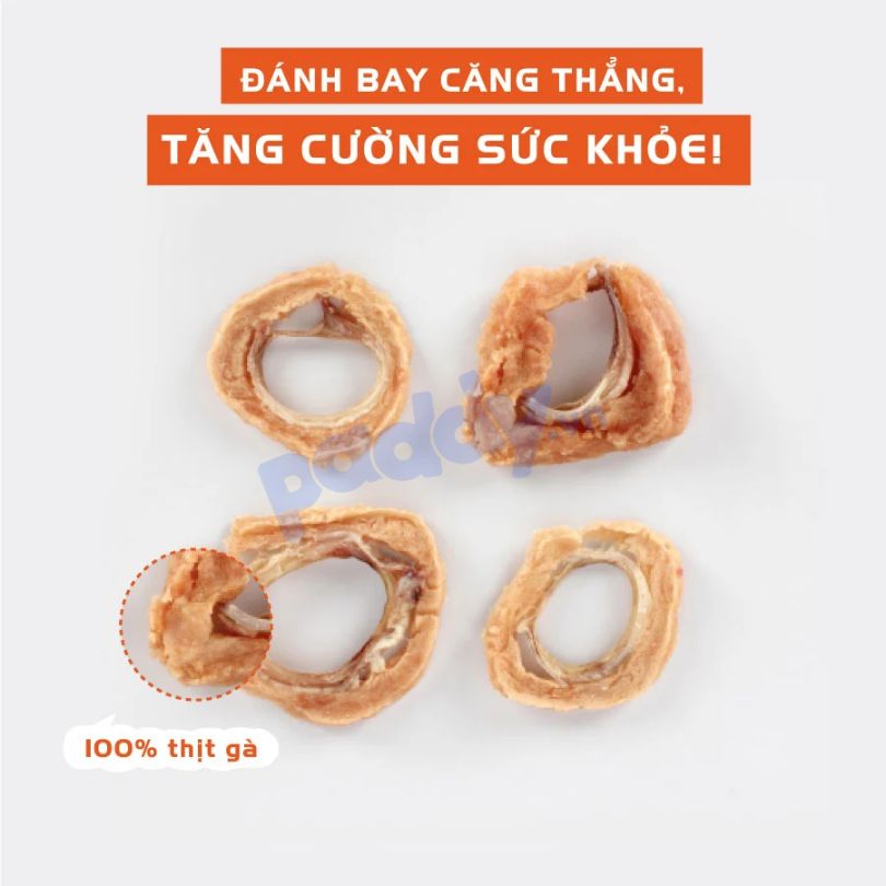 Natural Core Dog Treats Beef Cartilage Rolls 65g