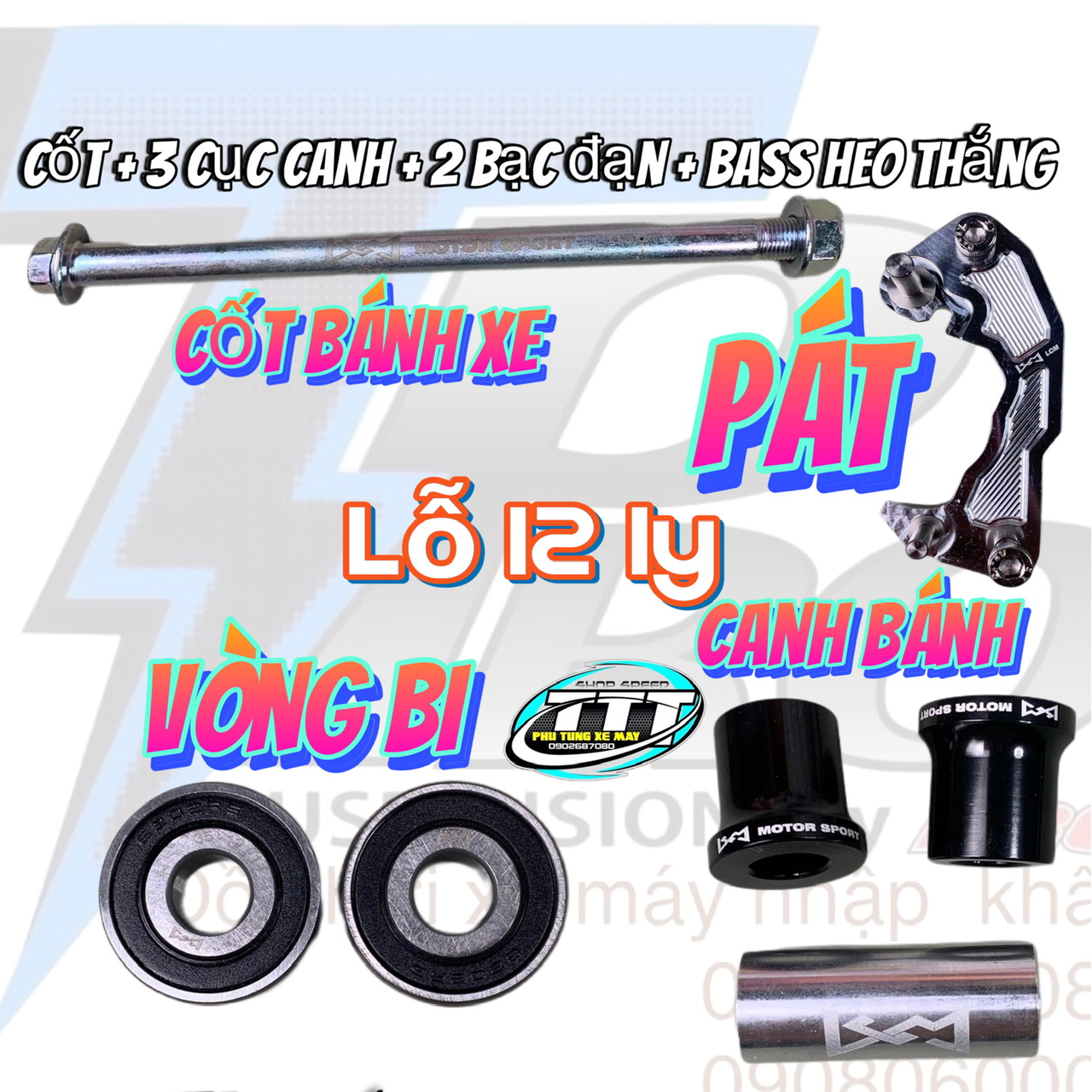 Chảng 3 Cảng ba LCM sắt v1 dùng ex150 đi phuộc winner v1 winner x