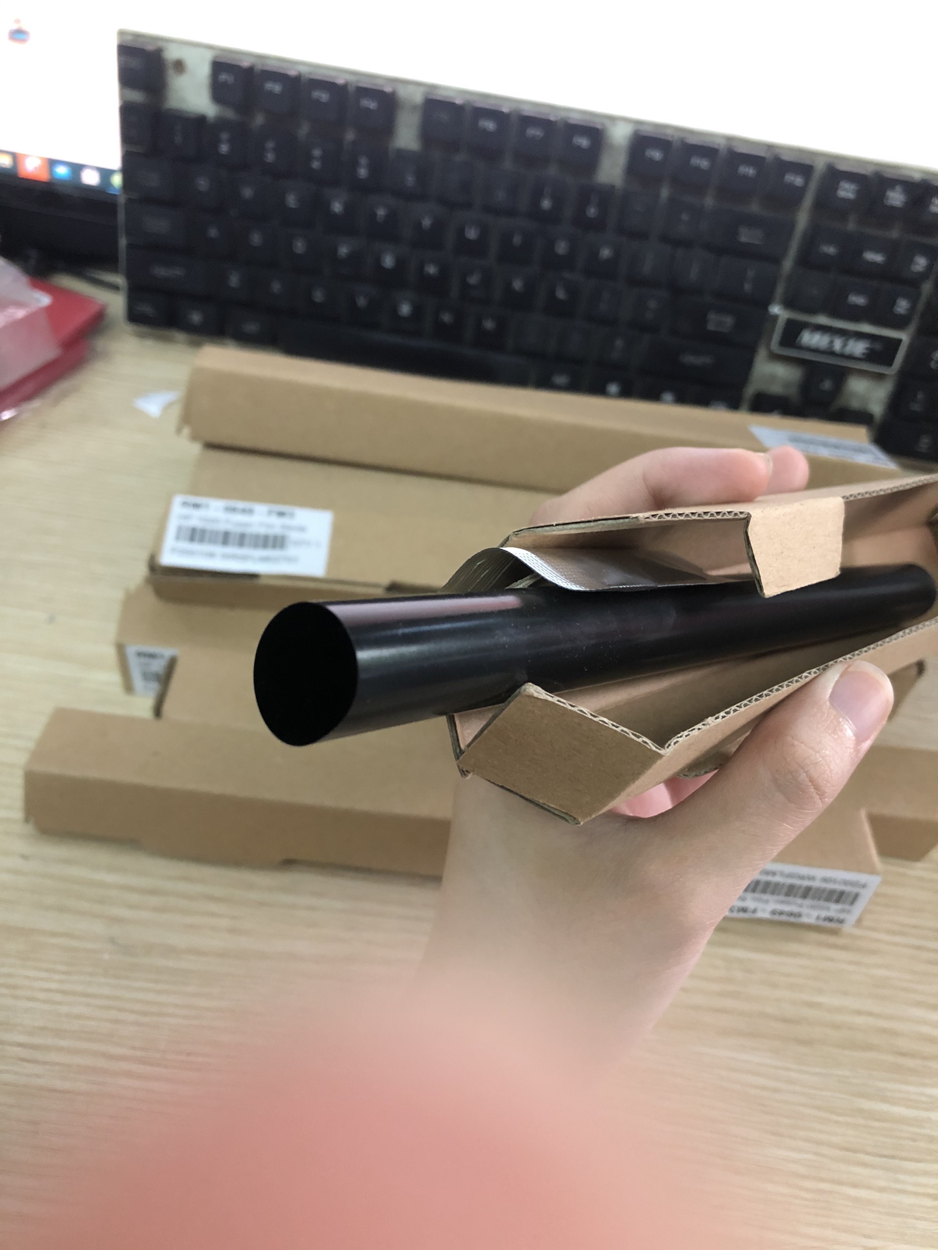 Bao lụa sấy máy in canon 2900 , 3300 , hp 2035 2055 - Bao lụa máy in - lụa ống xịn