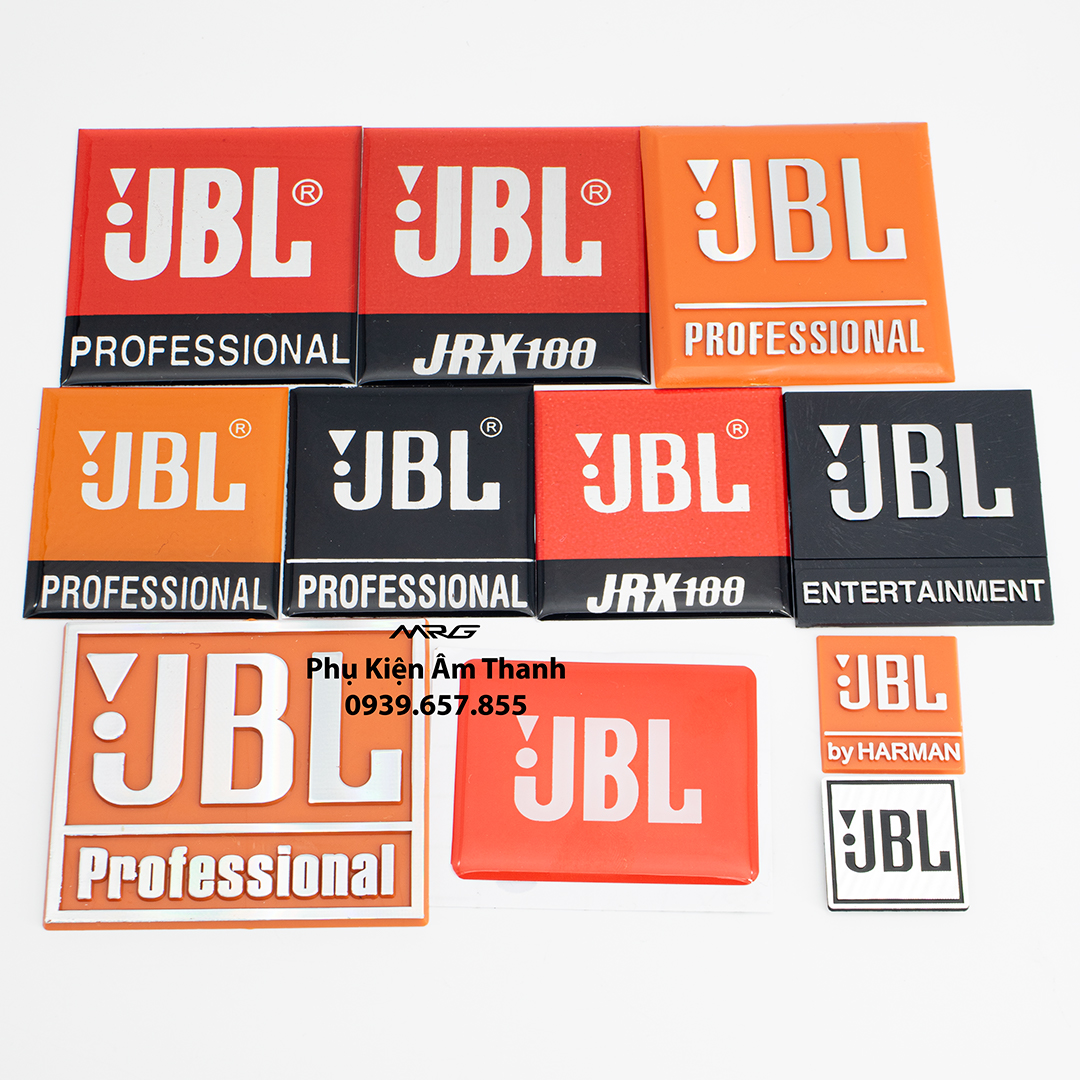 Tem Loa JBL Nhiều Mẫu, giá 1 cặp (2 cái).