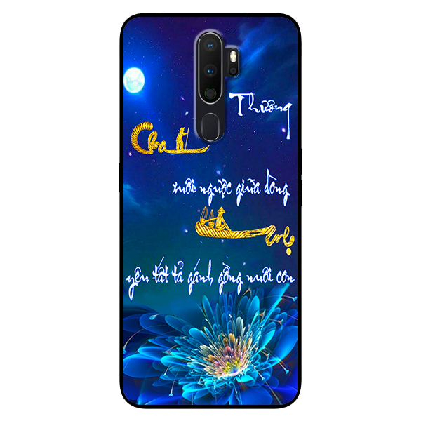[HCM]Ốp lưng in cho Oppo A9 2020/ A5 2020 Mẫu Thư Pháp Cha Mẹ