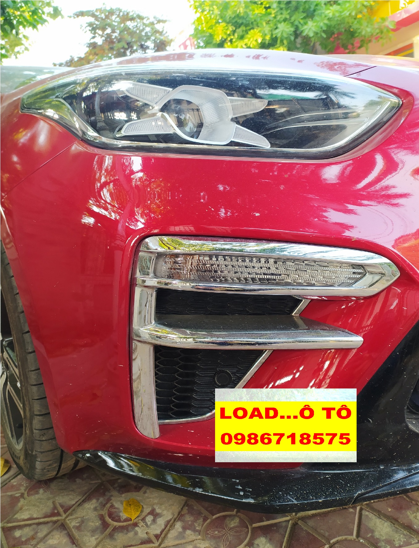 Ốp viền đèn gầm trước, sau xe kia cerato 2019-2021 mẫu nhựa abs mạ crom sáng bóng