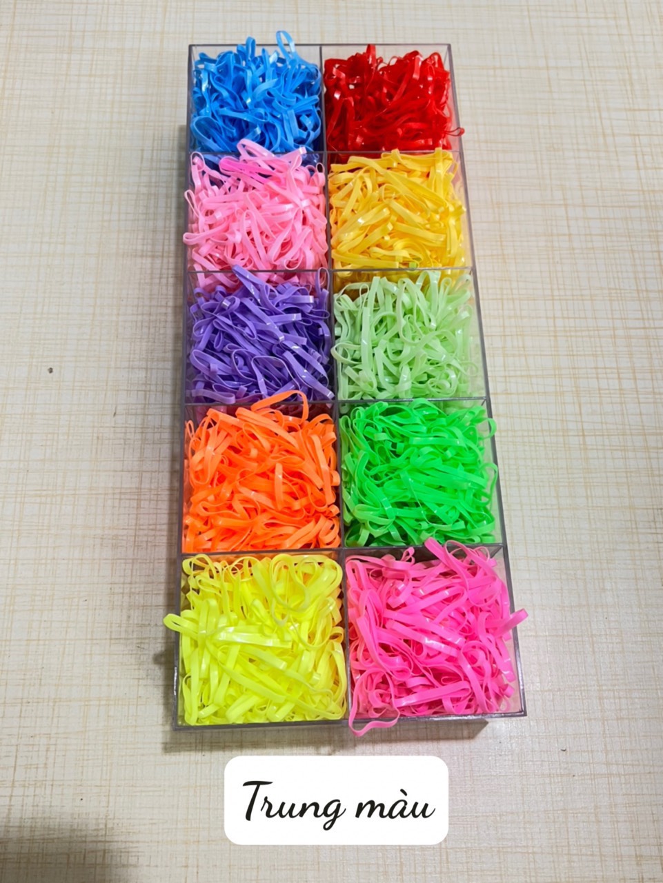 100gr thun buộc tóc bản trung Hàng thái sợi dẻo