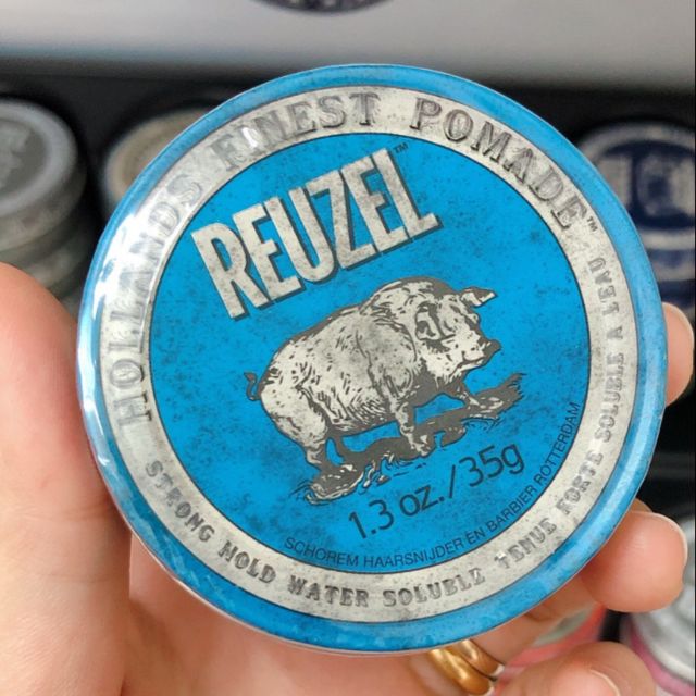 [HCM]SÁP REUZEL GIỮ NẾP CỨNG ĐỘ BÓNG CAO BLE STRONG HOLD WATER SOLUBLE 35G