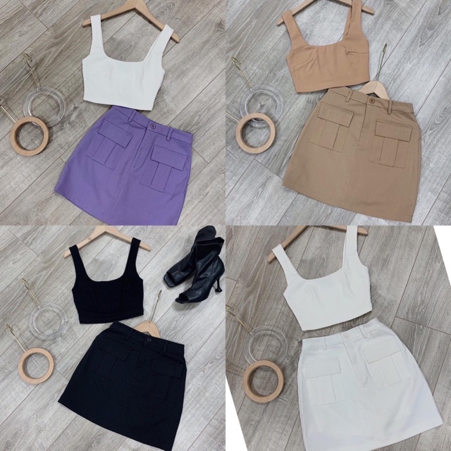 ÁO BA LỖ CROPTOP CHẤT ĐẸP MS70139