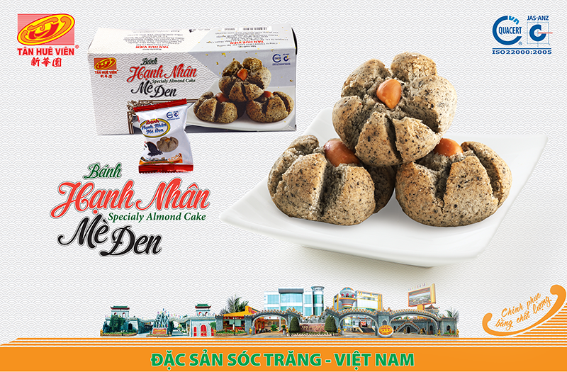 Hạnh nhân mè đen Tân Huê Viên