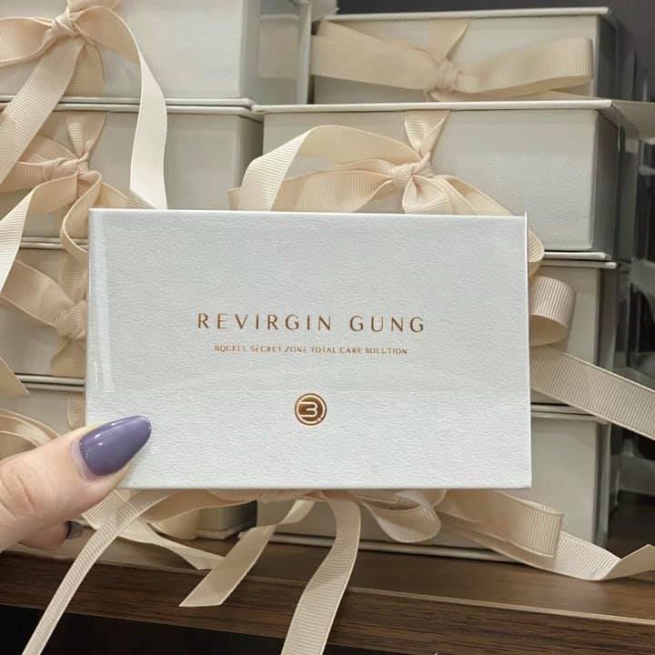 MẪU MỚI 14 VIÊN - Viên Đặt Se Khít Làm Hồng Revirgin Gung Hàn Quốc