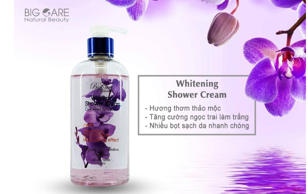 02 sữa tắm trắng da hương hoa  thảo mộc
