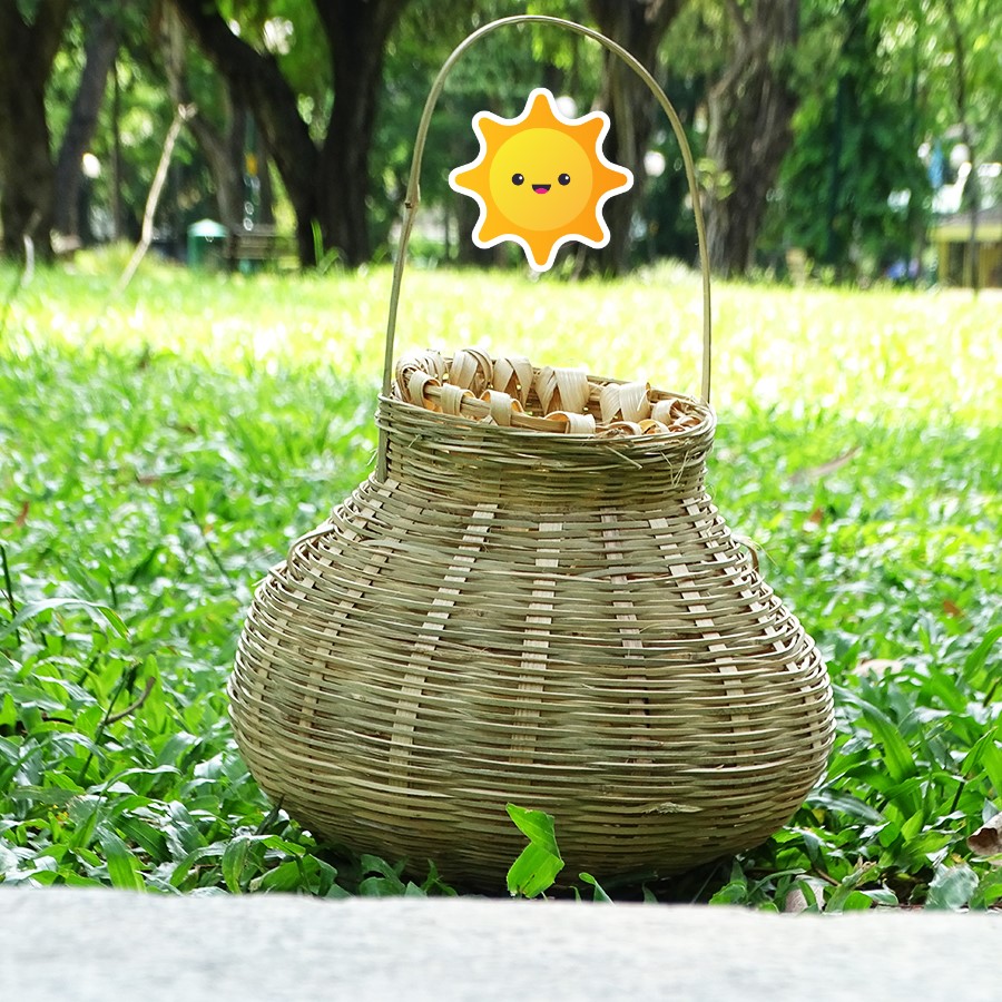 GIỎ CÁ, GIỎ CUA MÂY TRE TRANG TRÍ TẾT