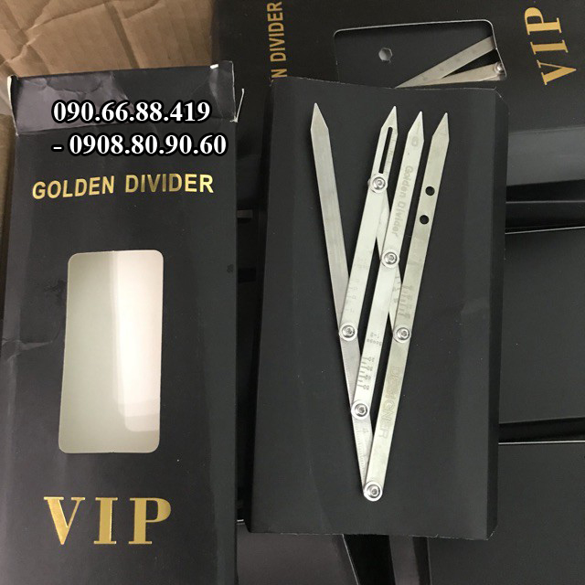 [HCM]Thước đo tỉ lệ Vàng Vip lông mày phun xăm