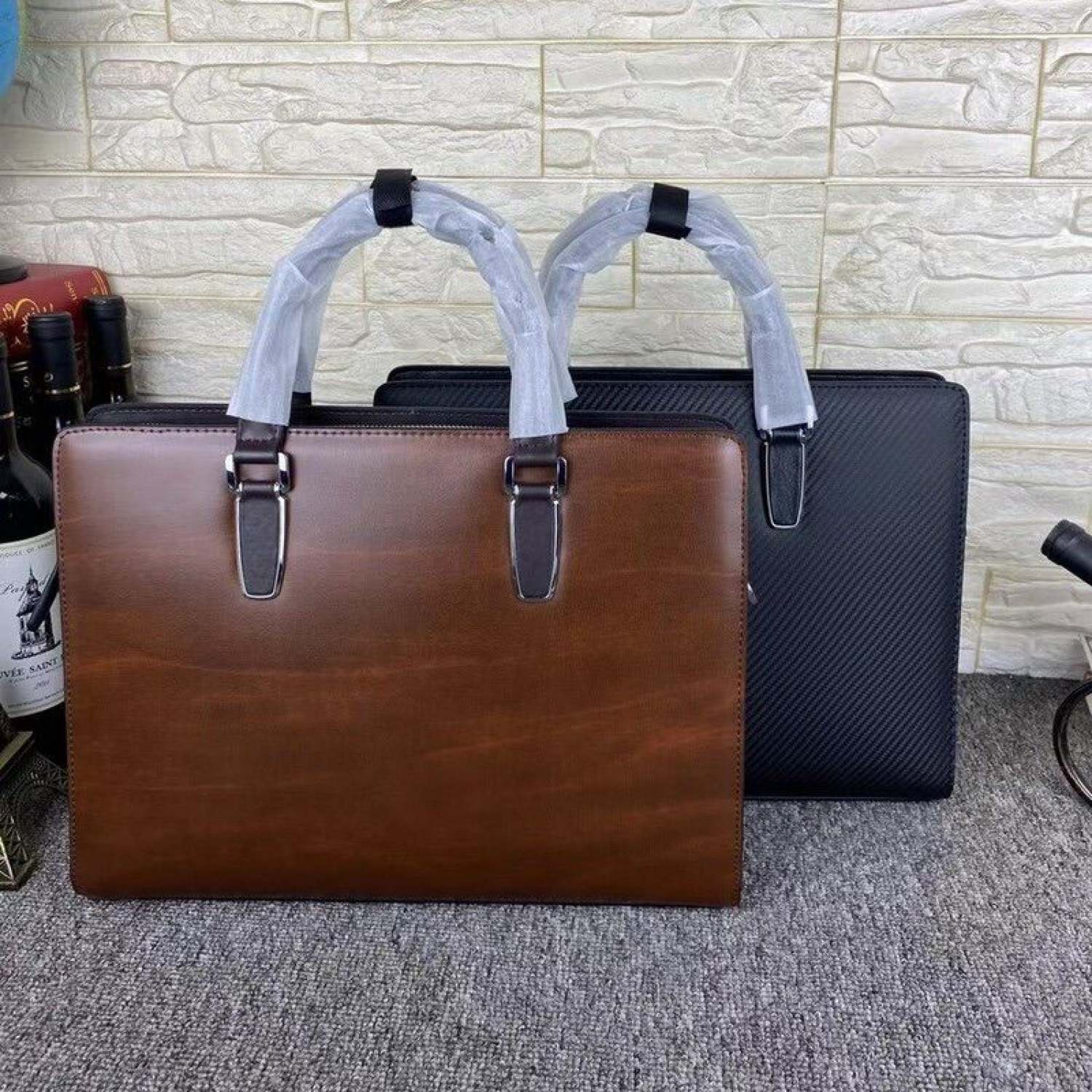 Cặp Da Công Sở Da Thật .Túi Xách Da Thật 6852